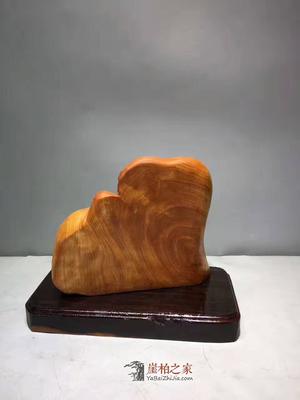 崖柏工藝品《悟禪》 神開臉動態栩栩如生工藝精湛