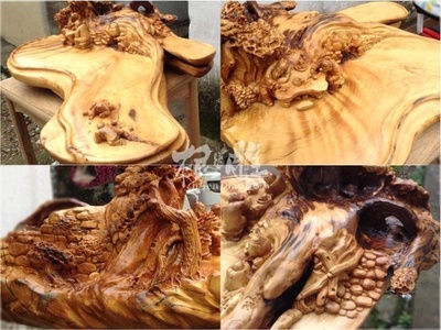 精品崖柏茶盤欣賞