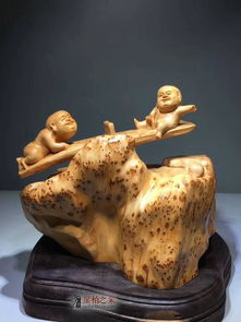 崖柏根瘤 自然雕琢的童趣珍寶